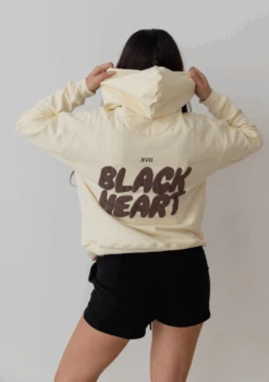 Bubble Print Hoodie - Ivory