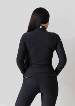 AirTec Sculpture Jacket - Black -Black Heart Equestrian Store JACKETBLACK 3