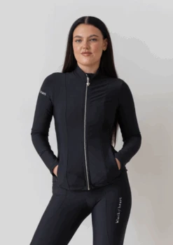 AirTec Sculpture Jacket - Black -Black Heart Equestrian Store JACKETBLACK 5