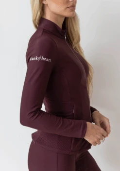 AirTec Sculpture Jacket - Cranberry 11 AirTec Sculpture Jacket - Cranberry -Black Heart Equestrian Store JACKETCRANBERRY 4