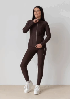 AirTec Sculpture Jacket - Espresso -Black Heart Equestrian Store JACKETESPRESSO 4