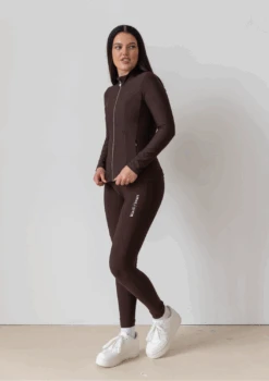 AirTec Sculpture Jacket - Espresso -Black Heart Equestrian Store JACKETESPRESSO 5