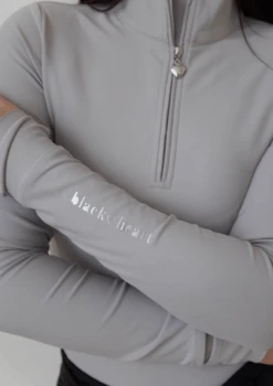 AirTec Base Layer - Light Grey -Black Heart Equestrian Store LIGHTGREYBASELAYER 5