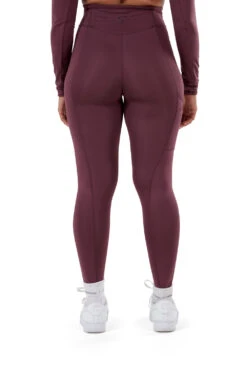 Flex Riding Leggings - Mulberry -Black Heart Equestrian Store Mulberry Leggings 02