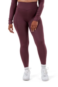Flex Riding Leggings - Mulberry