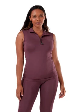 Sleeveless Base Layer - Mulberry