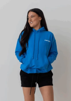 Bubble Print Hoodie - Ocean