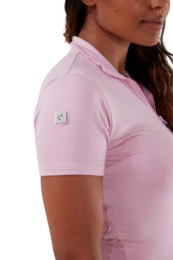 Short Sleeve Base Layer - Pink -Black Heart Equestrian Store Pink Sleeve 06