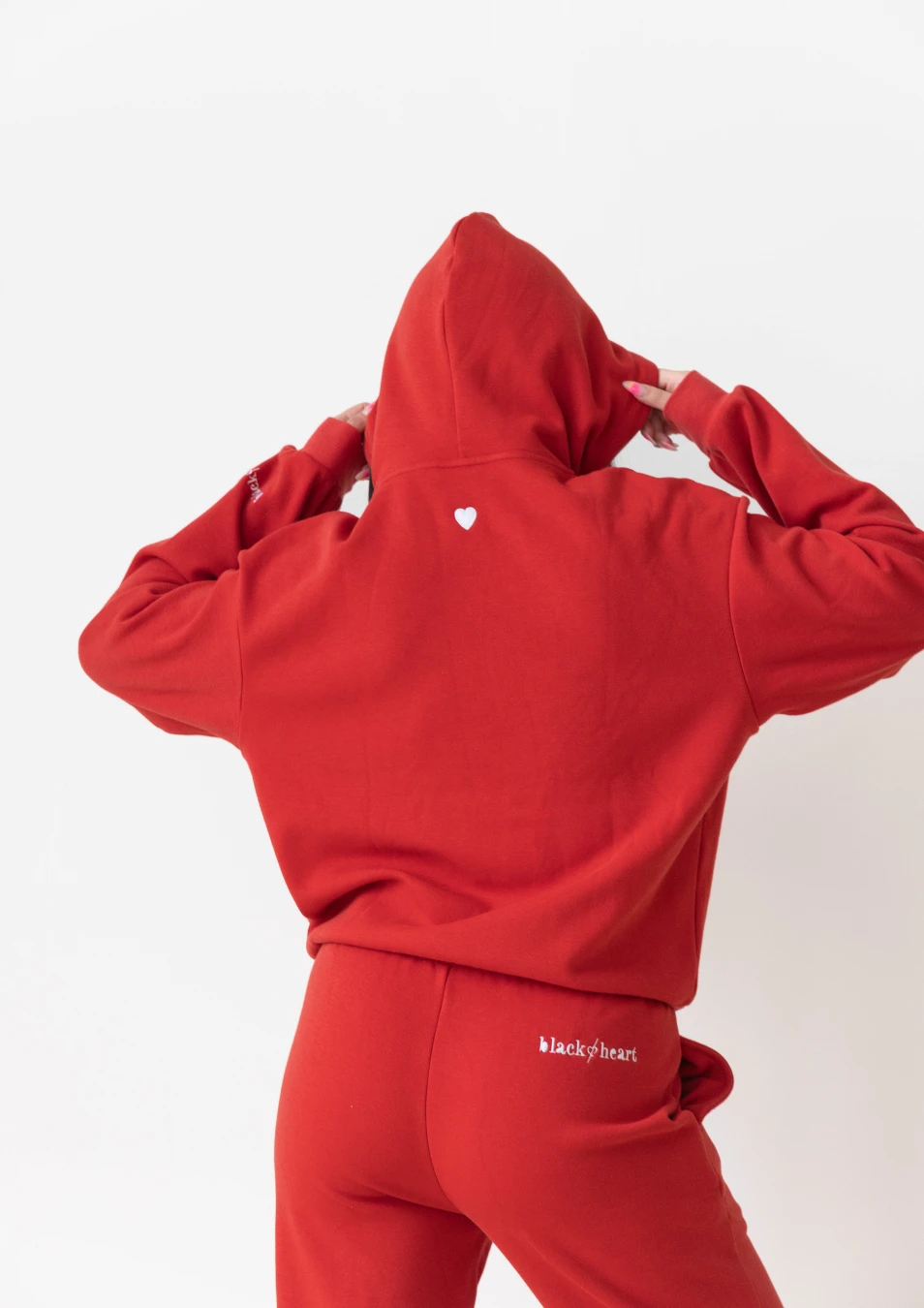 Essentials Hoodie - Red 4 Essentials Hoodie - Red - Image 2