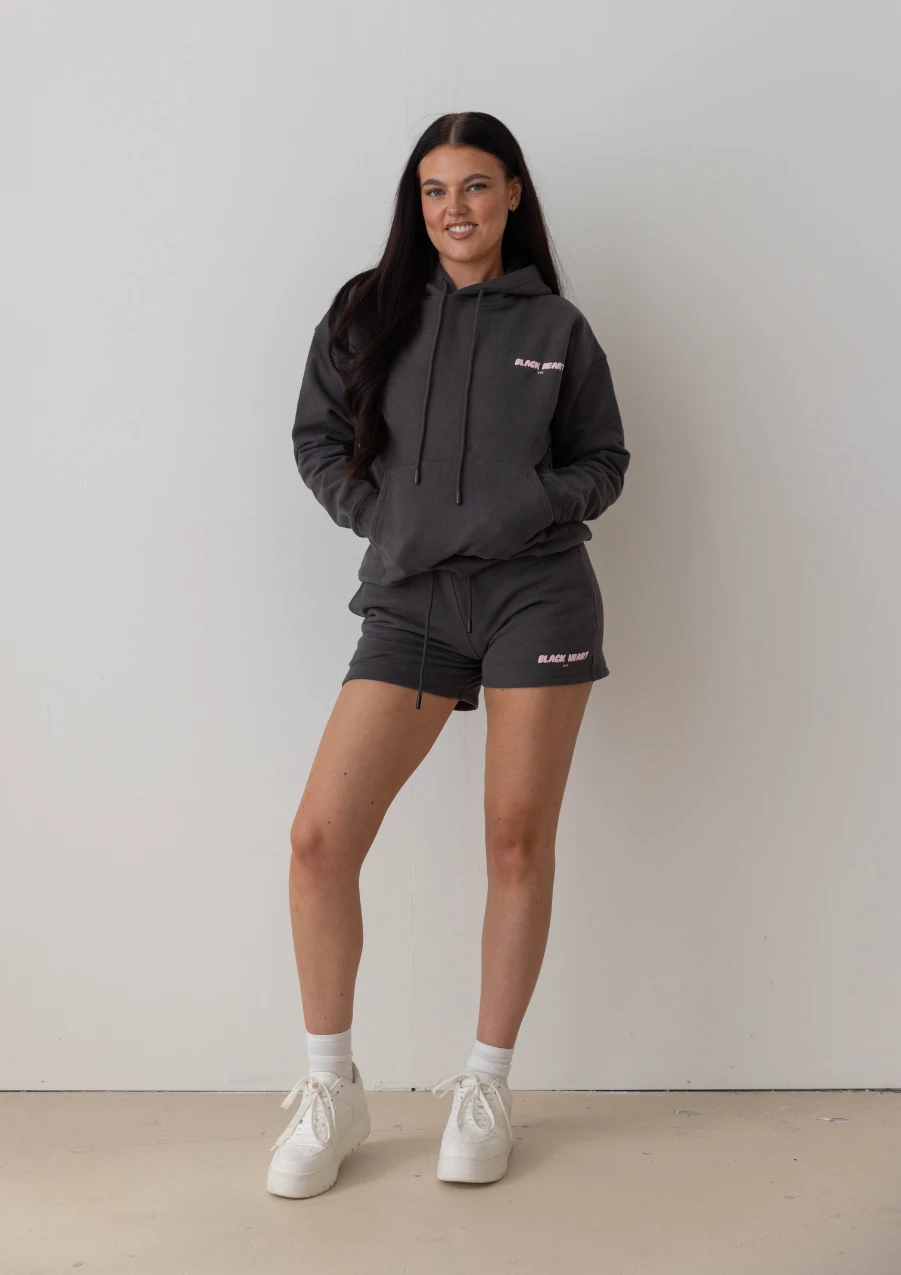 Bubble Print Hoodie - Smoke 4 Bubble Print Hoodie - Smoke - Image 2