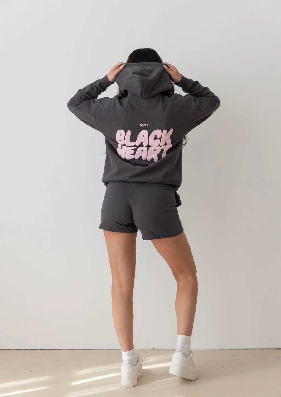 Bubble Print Hoodie - Smoke 5 Bubble Print Hoodie - Smoke - Image 3