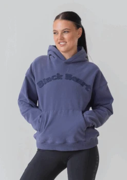 Timeless Appliqué Hoodie- Storm