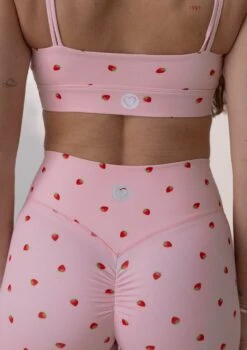 Active Scrunch Shorts - Strawberry -Black Heart Equestrian Store STRAWBERRYSET 12