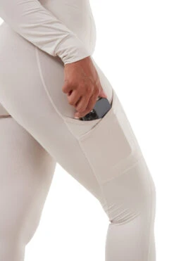 Flex Riding Leggings - Stone -Black Heart Equestrian Store Stone Leggings 04