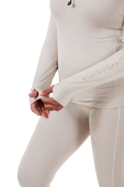 Base Layer - Stone 14 Base Layer - Stone -Black Heart Equestrian Store Stone Long Sleeve 07