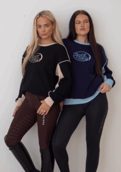 Two Tone Crew - Black And Desert Rose -Black Heart Equestrian Store TWOTONEBLACK bc18abdc d4e8 4a77 a101 67335f2a0c49