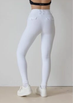 Cara Hybrid - White -Black Heart Equestrian Store WHITEKNEE 2