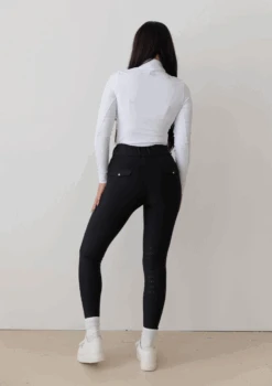 AirTec Base Layer - White 13 AirTec Base Layer - White -Black Heart Equestrian Store WHITELONGSLEEVE 8