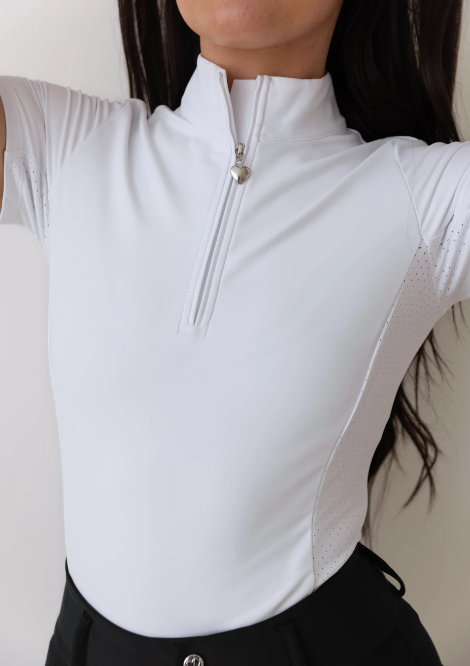 AirTec Short Sleeve Base Layer - White 6 AirTec Short Sleeve Base Layer - White - Image 4