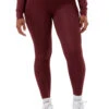 Flex Riding Leggings - Wine -Black Heart Equestrian Store Wine Leggins 02
