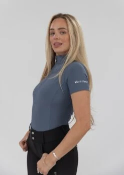 AirTec Short Sleeve Base Layer - Metal 15 AirTec Short Sleeve Base Layer - Metal -Black Heart Equestrian Store metalss