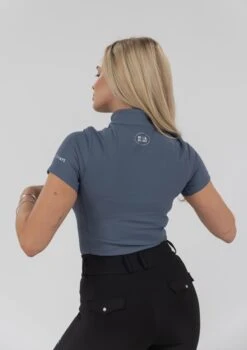 AirTec Short Sleeve Base Layer - Metal 11 AirTec Short Sleeve Base Layer - Metal -Black Heart Equestrian Store metalss 3