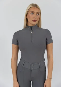 AirTec Short Sleeve Base Layer - Pebble