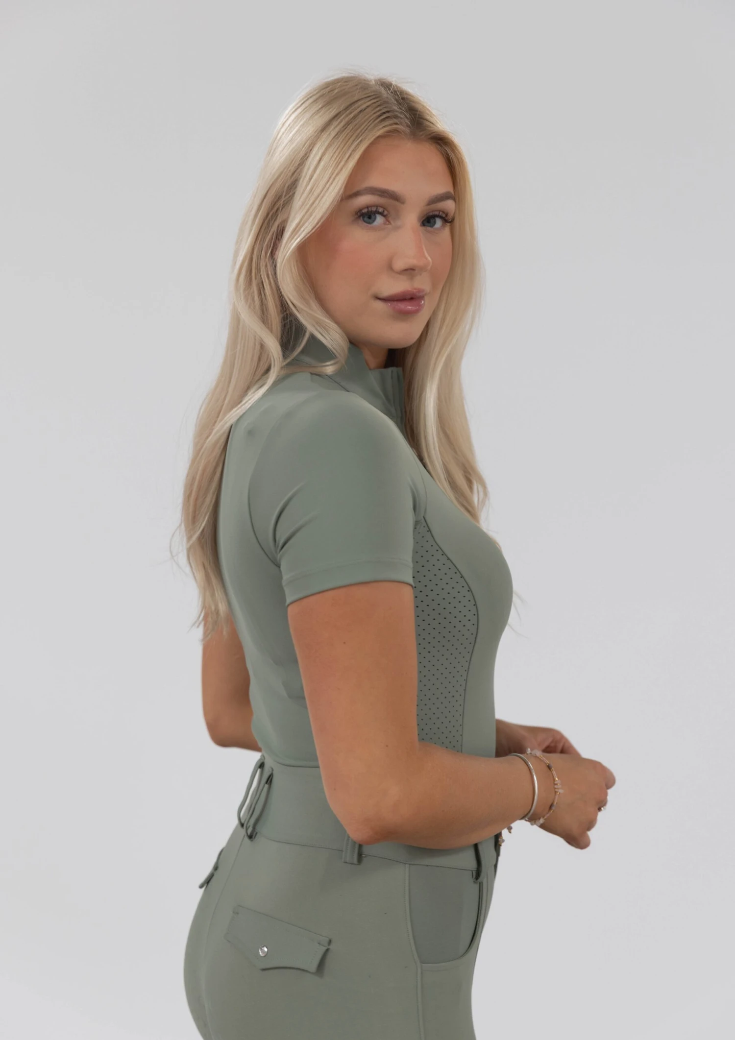 AirTec Short Sleeve Base Layer - Sage 7 AirTec Short Sleeve Base Layer - Sage - Image 5