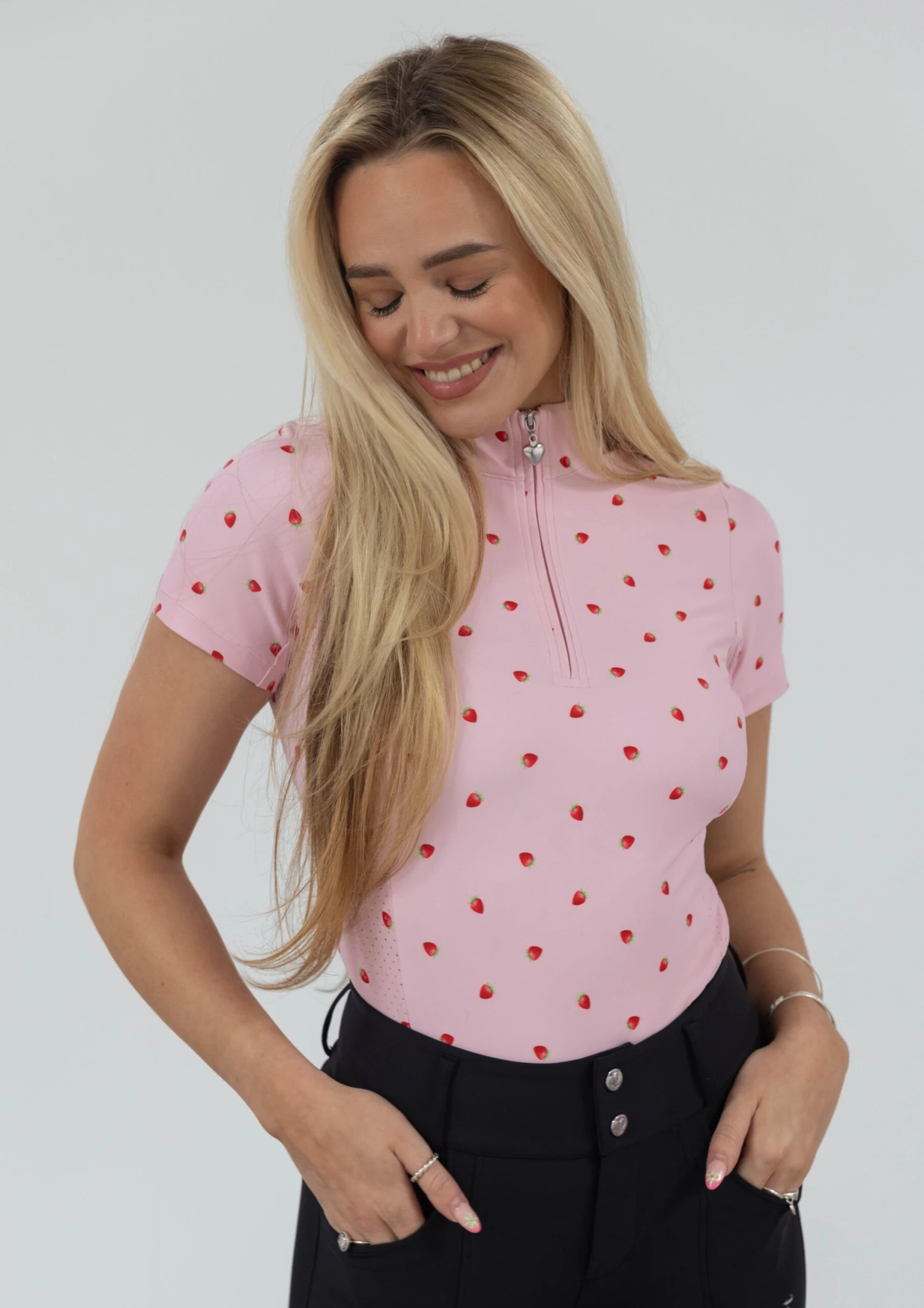 AirTec Short Sleeve Base Layer - Strawberry 7 AirTec Short Sleeve Base Layer - Strawberry - Image 5