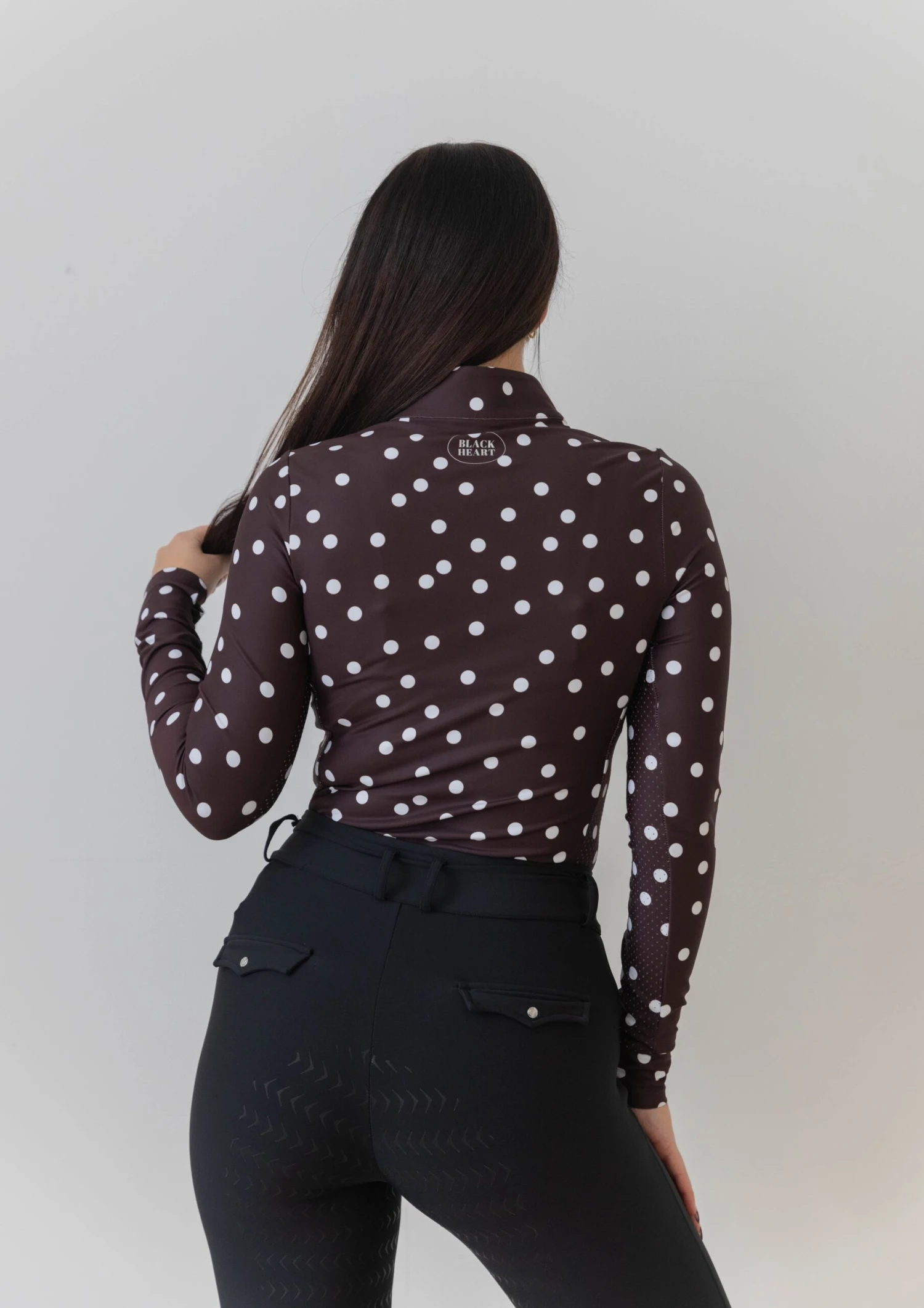 AirTec Base Layer - Brown Polka Dot 7 AirTec Base Layer - Brown Polka Dot - Image 5