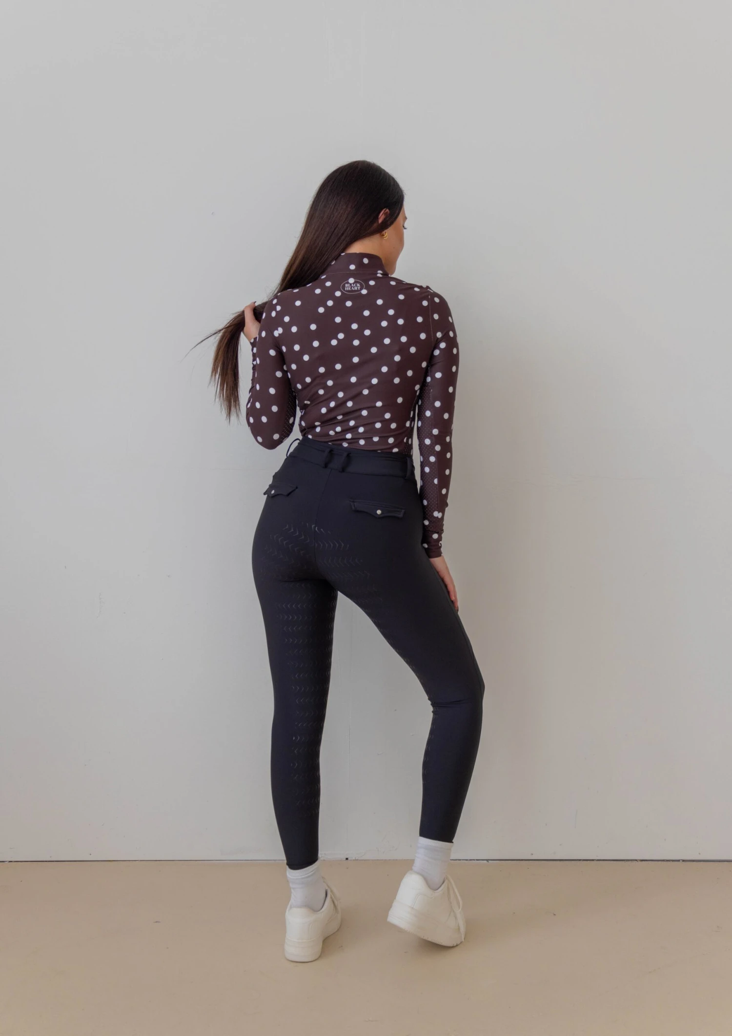 AirTec Base Layer - Brown Polka Dot 4 AirTec Base Layer - Brown Polka Dot - Image 2